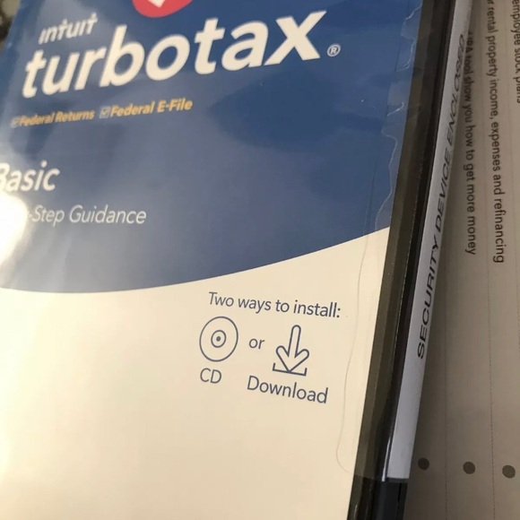 New Intuit Turbotax Basic 2019 For Windows & Mac Sealed - Picture 5 of 6